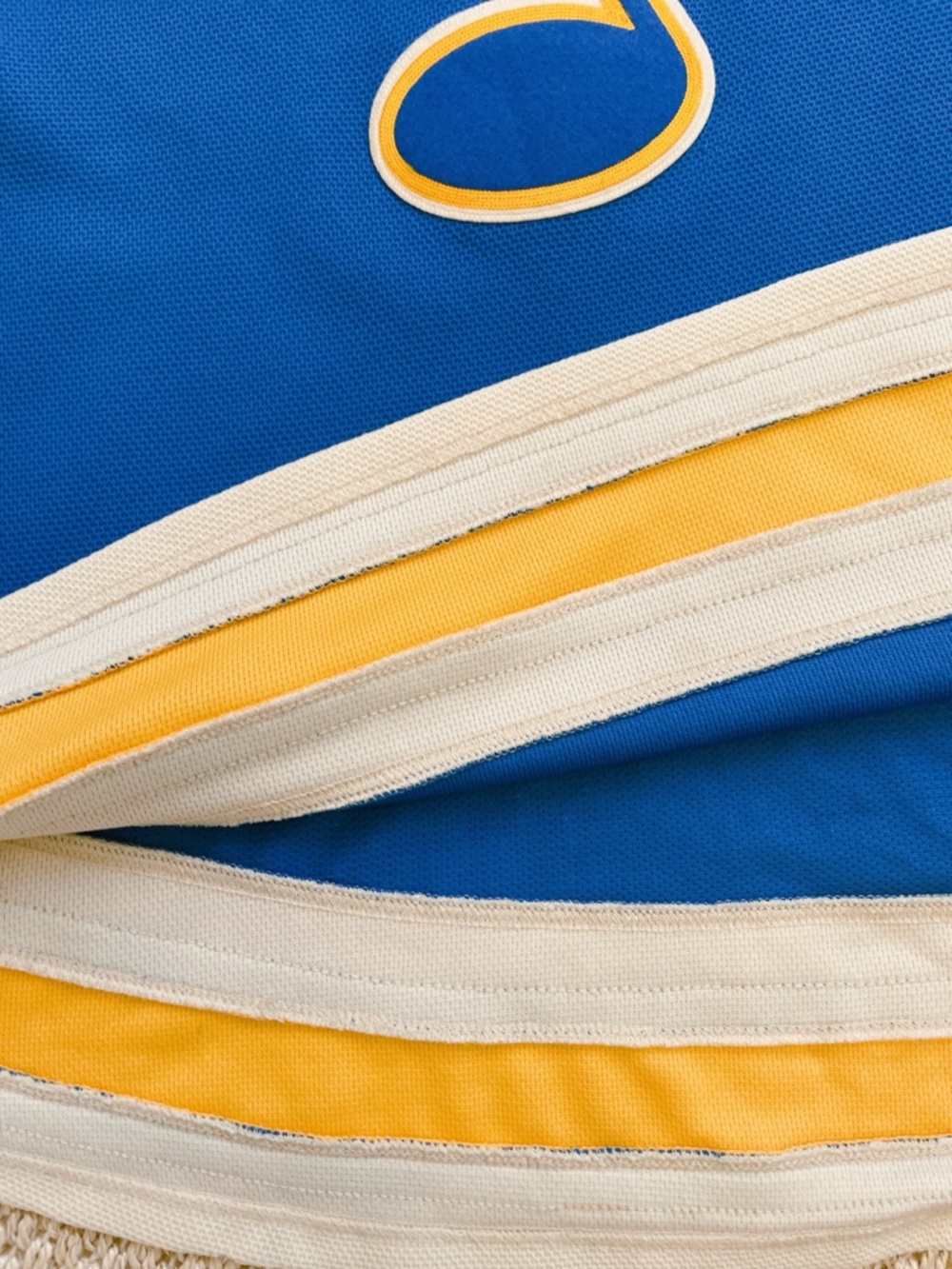 Men's St. Louis Blues Reebok Winter Classic Premier Blank Jersey - Picture 4 of 8